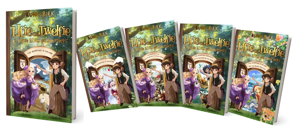 5 books of elves in english