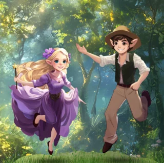 The elves Elfie and Twelfie