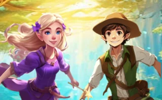 The elves Elfie and Twelfie